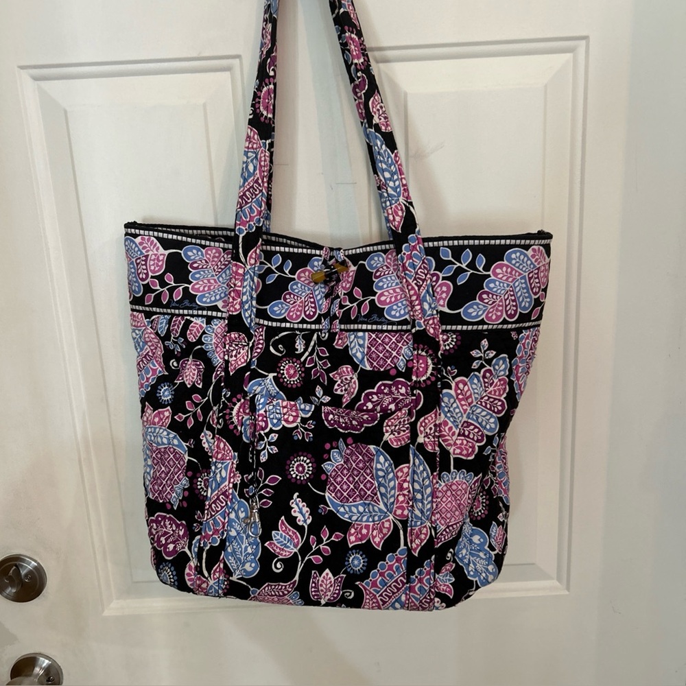 Vera Bradley Tote Traveler  Carry On Bag Alpine Floral